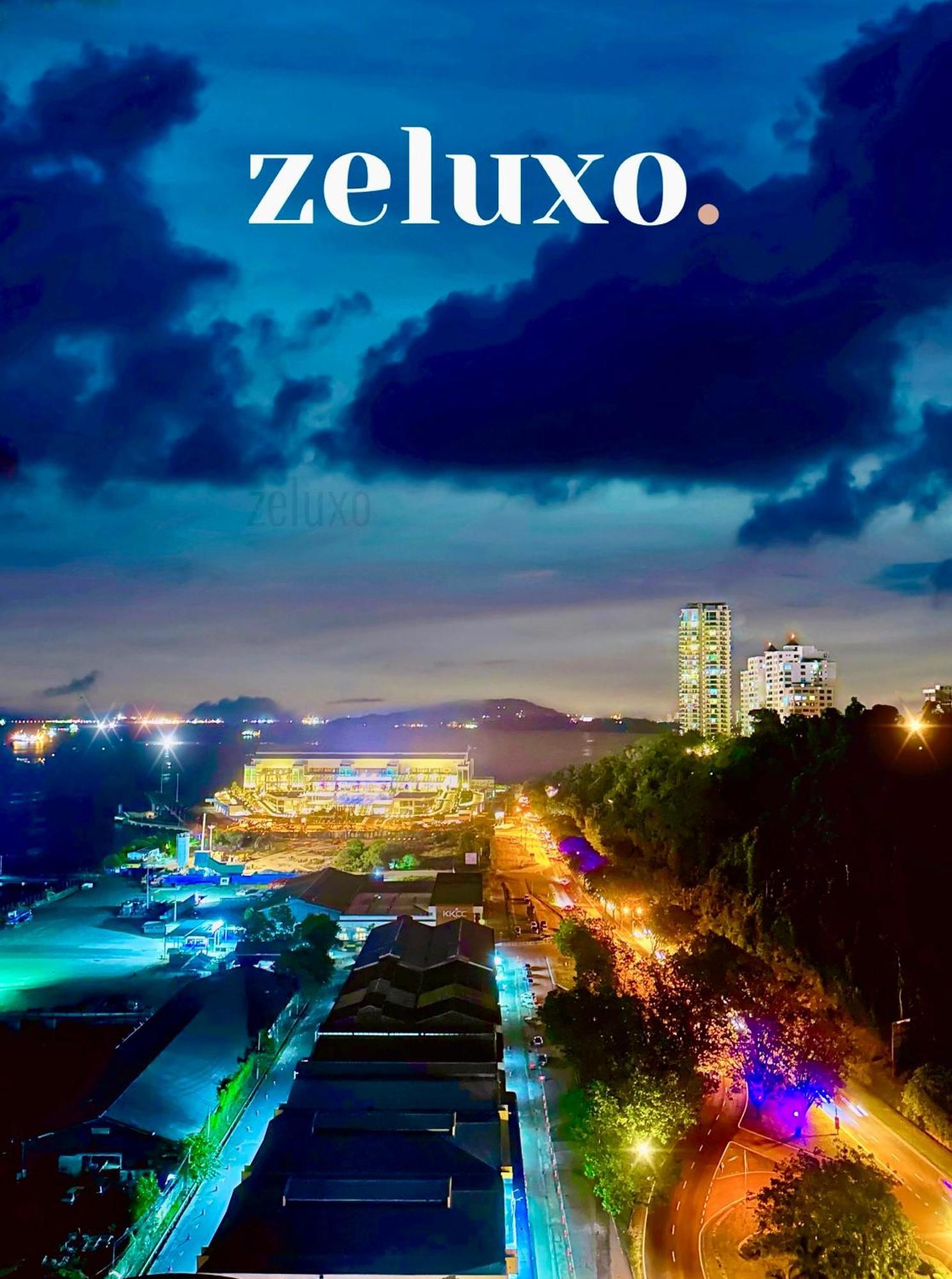 #6 Jesselton Quay City Pads Seaview By Zeluxo Kota Kinabalu Buitenkant foto