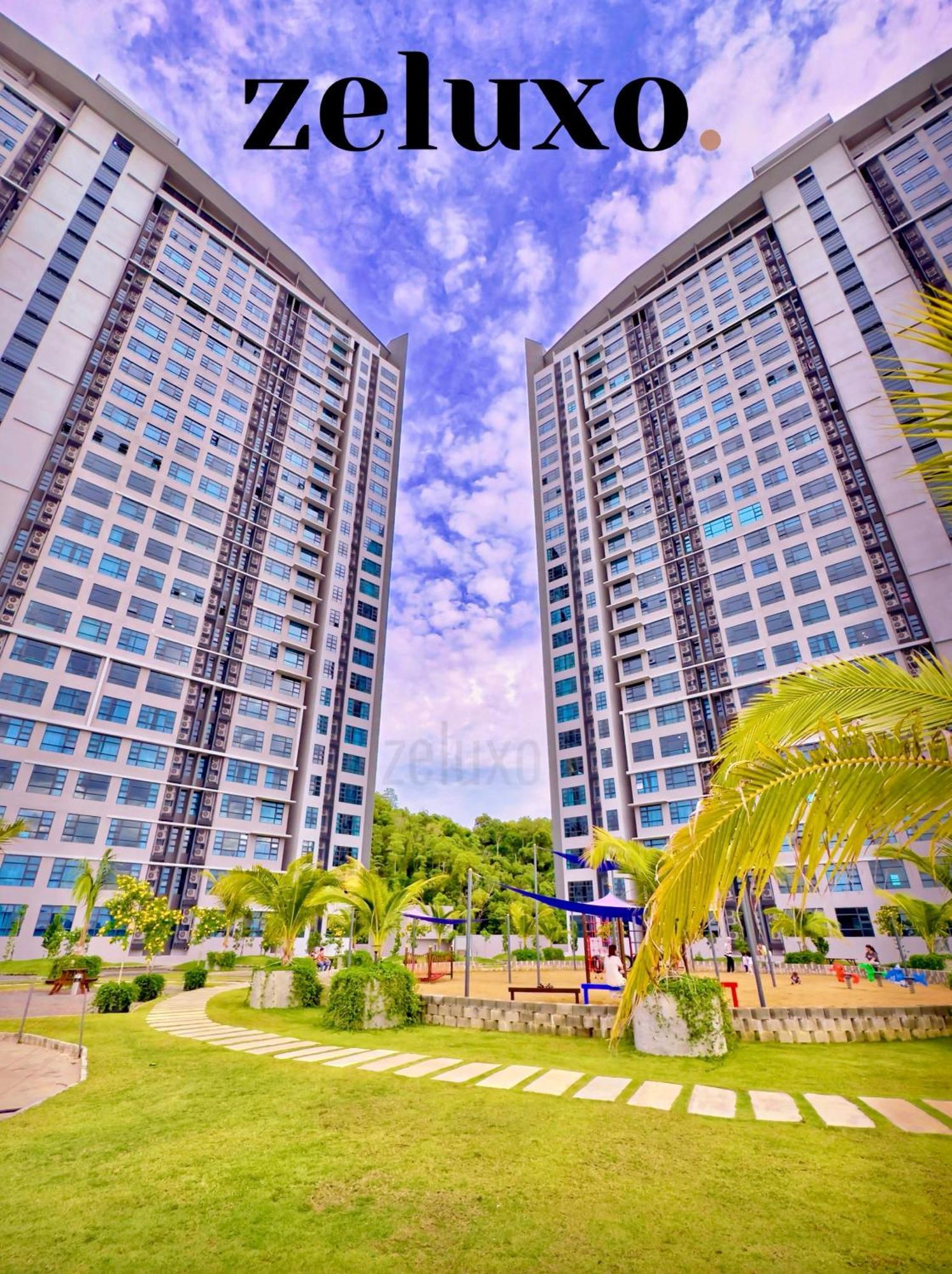 #6 Jesselton Quay City Pads Seaview By Zeluxo Kota Kinabalu Buitenkant foto