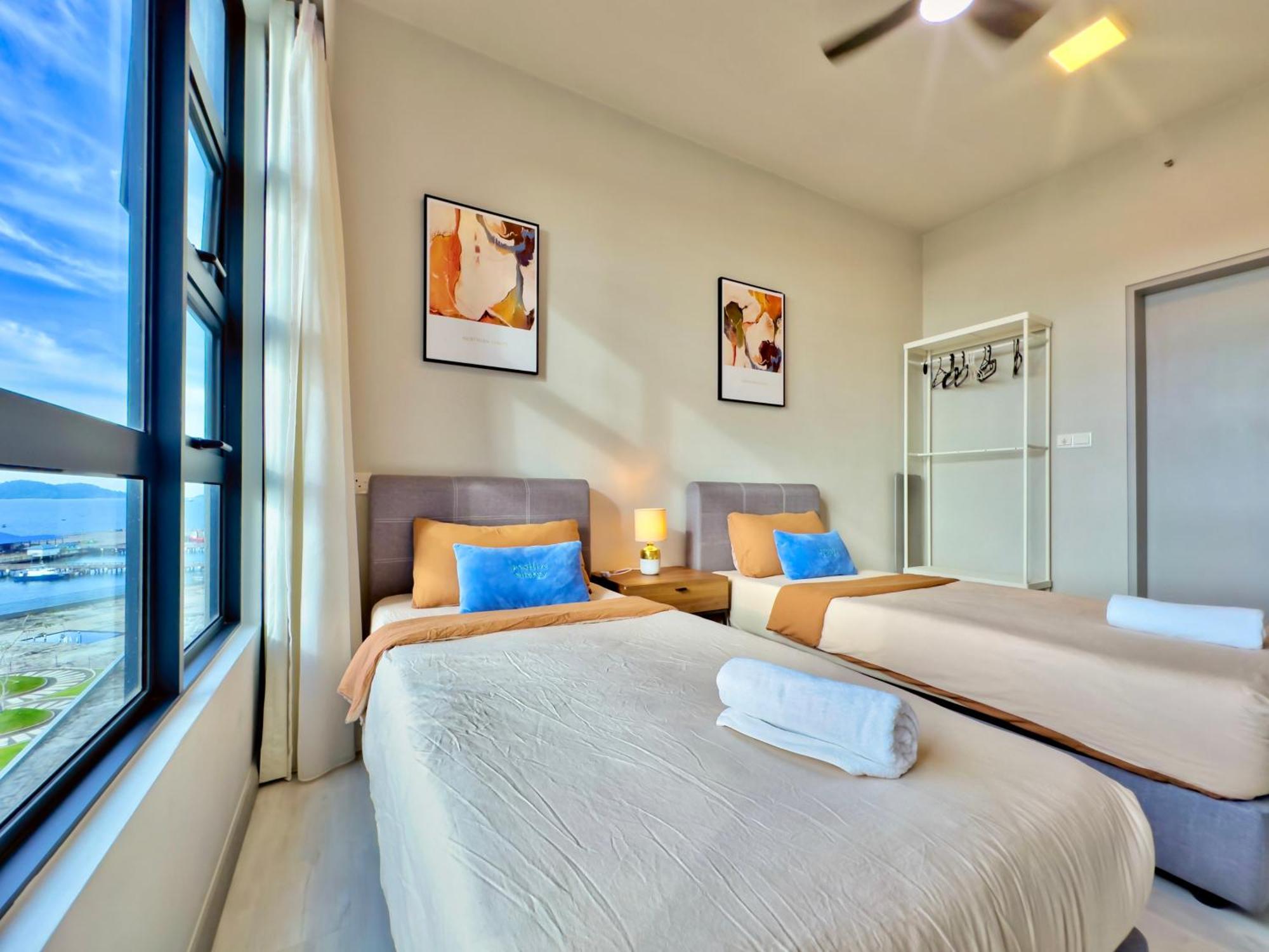 #6 Jesselton Quay City Pads Seaview By Zeluxo Kota Kinabalu Buitenkant foto