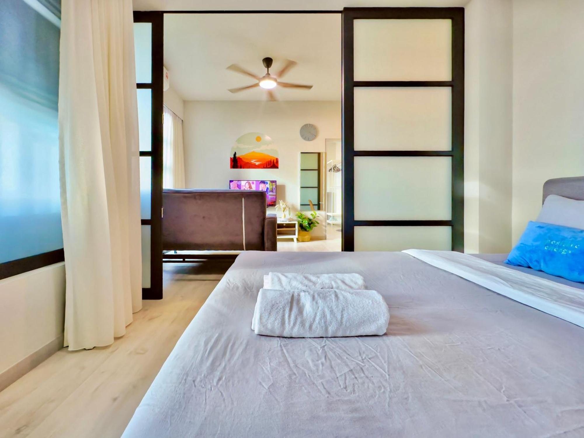 #6 Jesselton Quay City Pads Seaview By Zeluxo Kota Kinabalu Buitenkant foto